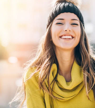 get younger looking smile